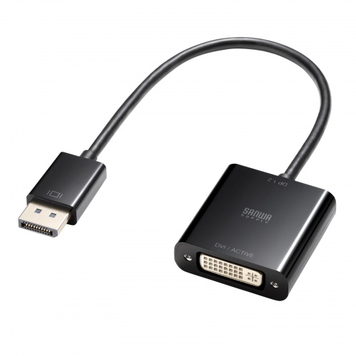 DisplayPort-DVI変換アダプタ（Activeタイプ）