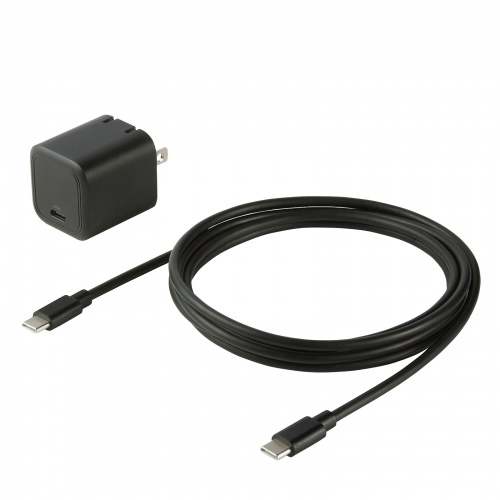 USB PD対応キューブ型AC充電器（PD45W・Type-Cケーブル付属）