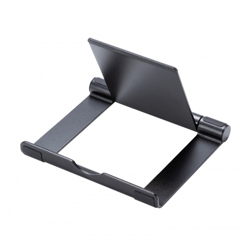 タブレット用アルミスタンド（ブラック）