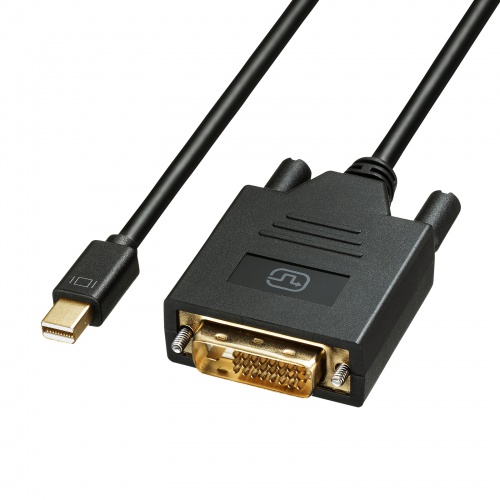 ミニDisplayPort-DVI変換ケーブル 2m