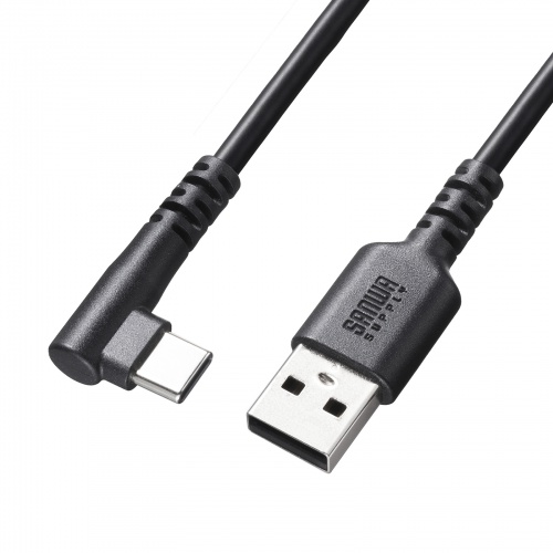 USB 2.0 Type-Cケーブル（C-A・L型・2m）