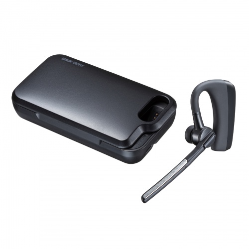 Bluetoothヘッドセット（充電ケース付き・デュアルマイクノイズキャンセル搭載）
