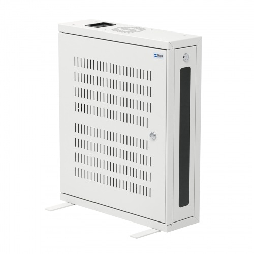19インチHUB収納キャビネット（W500×D150mm・2U）