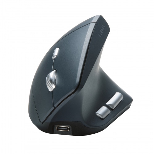 軽量静音Bluetoothエルゴノミクスマウス（充電式・5ボタン）