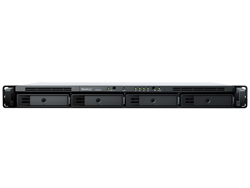 AMD Ryzen R1600搭載4ベイNASサーバー RackStation RS422+