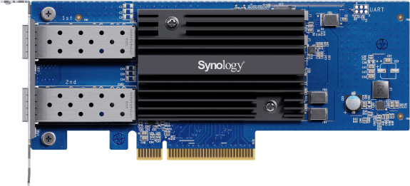 Dual Port 10GbE SFP+ supports SR/LR and DAC