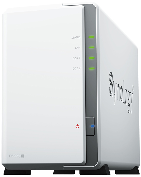 DiskStation DS223j 初心者ガイド付+HAT3300-4TB 2個