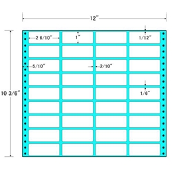 タックフォームラベル 12インチ×10 3/6インチ 36面付(1ケース500折)