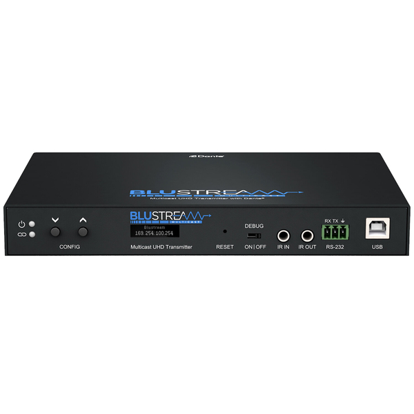 Dante対応マルチキャストUHD トランスミッタ