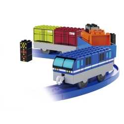 トミカ・プラレールブロック 貨物列車セット