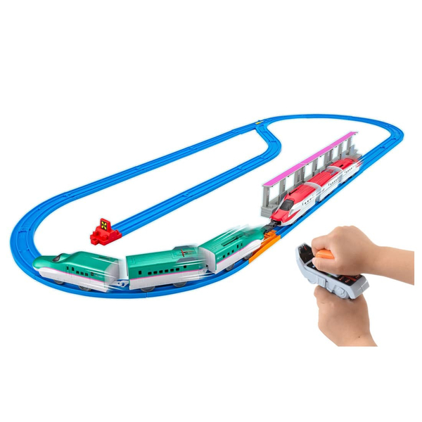 プラレール キミが運転！連結！グリップマスコン E5系新幹線＆E6系新幹線セット