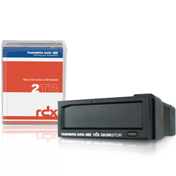 RDXエントリーパック（USB3.0ドライブ、2TBカートリッジ付）