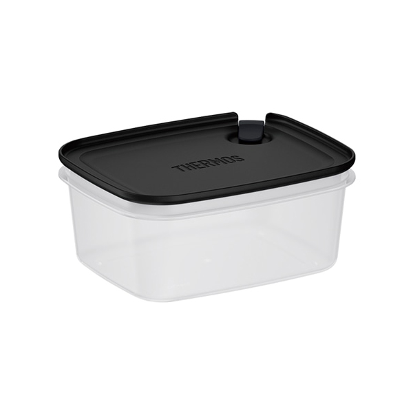 Myフードコンテナー 角型 600ml ブラック