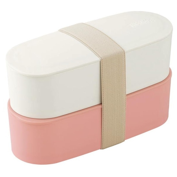 フレッシュランチボックス 600ml ピンク (食洗機対応)