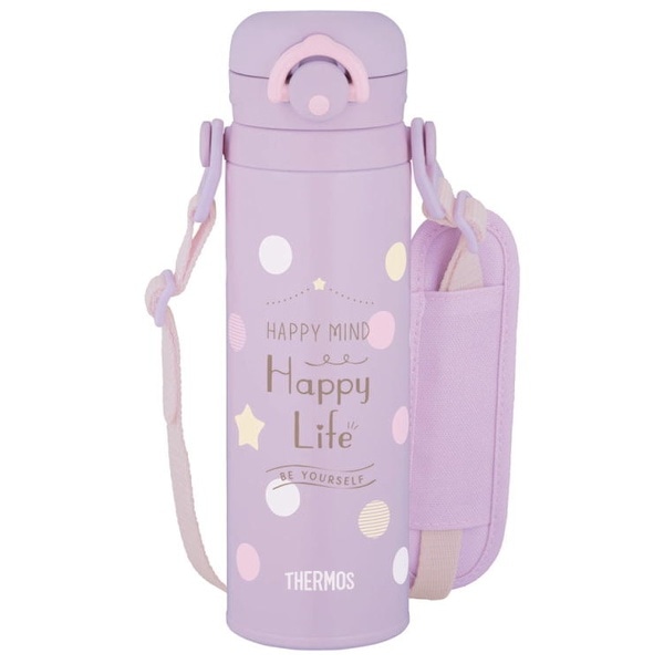 真空断熱キッズケータイマグ 500ml パープルピンク