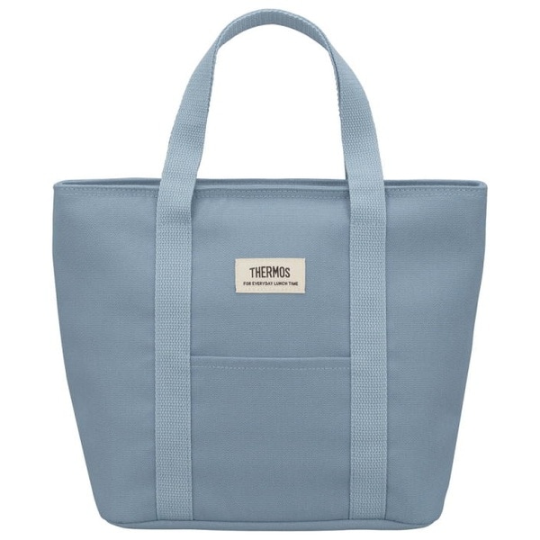 保冷ランチバッグ トートバッグタイプ 7L アッシュブルー
