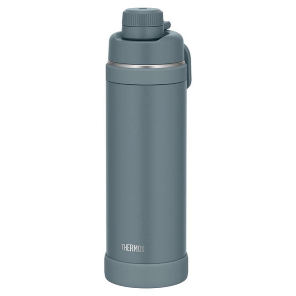 真空断熱スポーツボトル 1000ml 保冷専用 グレーネービー (食洗機対応)