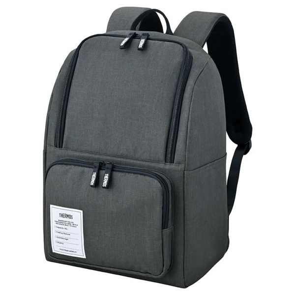 保冷バックパック コンパクトサイズ 約16L ダークグレー