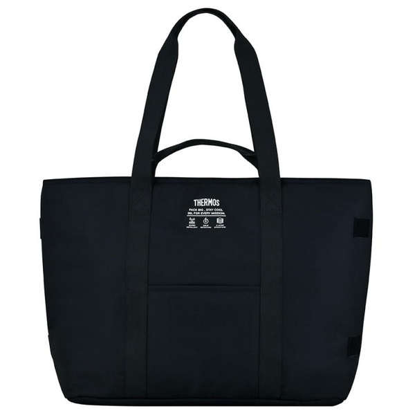 保冷ビッグトートバッグ 約36L オールブラック