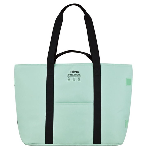 保冷ビッグトートバッグ 約36L ミントグリーン