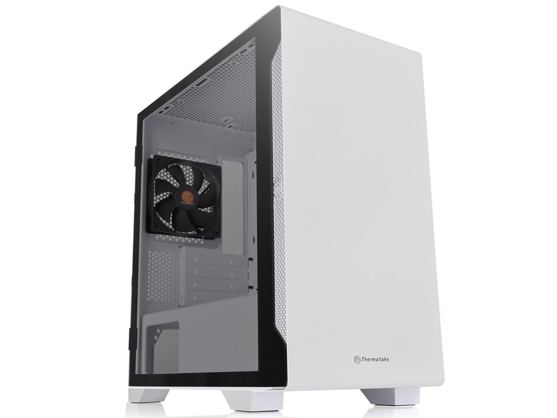 ミニタワー型PCケース S100 TG Snow Edition
