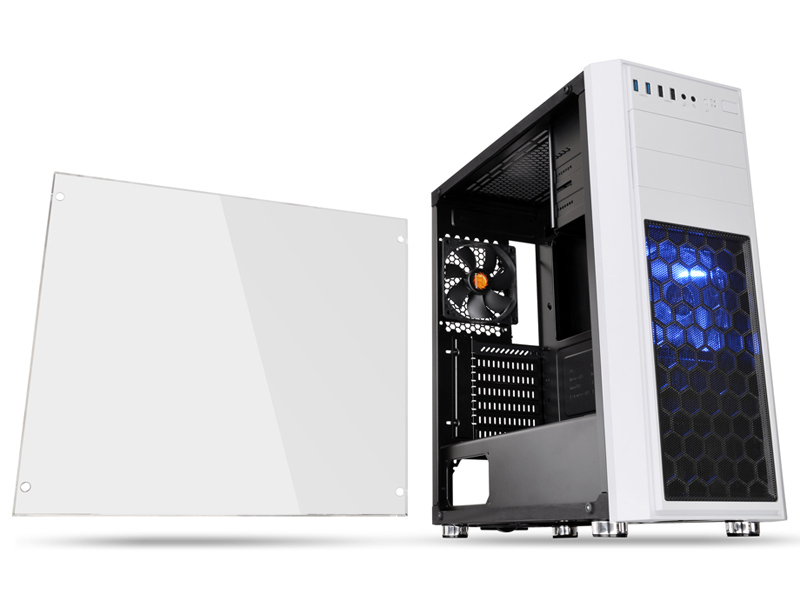 ミドルタワー型PCケース Versa H26 White /w casefan