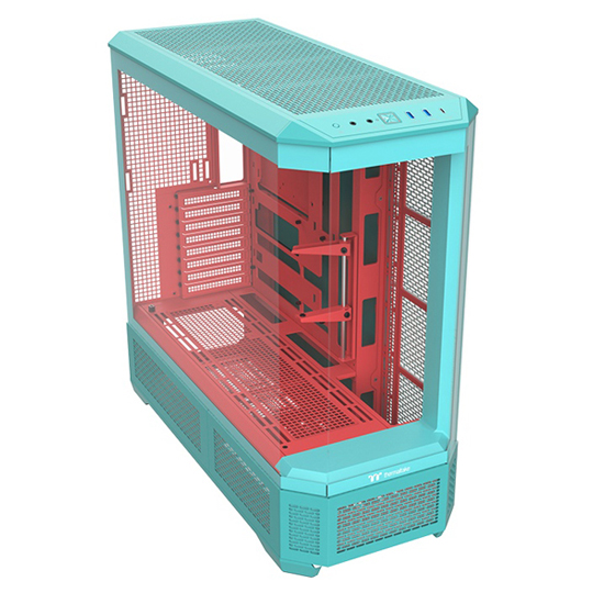 フルタワー型PCケース View 600 TG Mint Strawberry