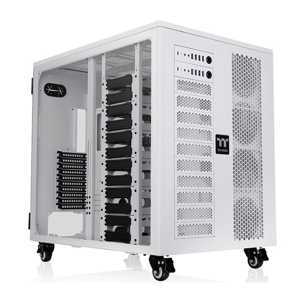 ワークステーション向けPCケース AX1000 TG Snow
