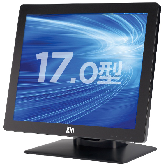 17型投影型静電容量方式TFTマルチタッチパネルモニター USBコントローラ内蔵 ブラック