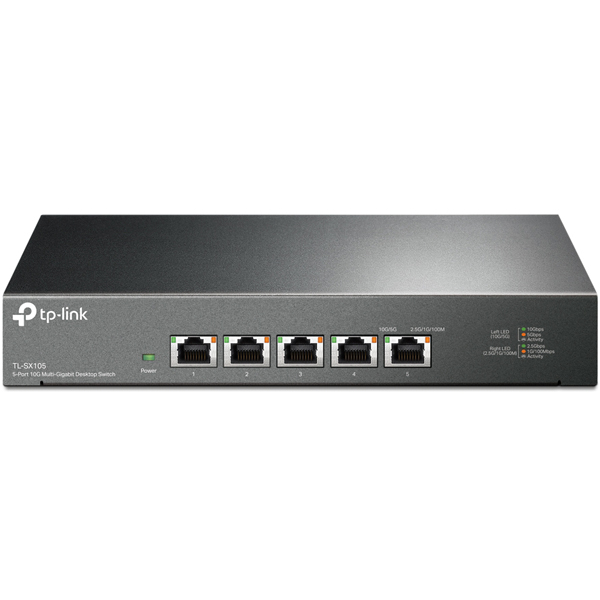 5ポート 10G デスクトップスイッチ