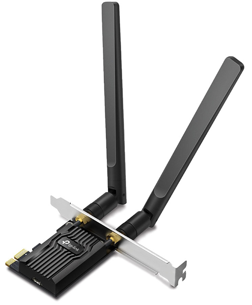 AX1800 Wi-Fi 6 Bluetooth 5.2 PCIeアダプター