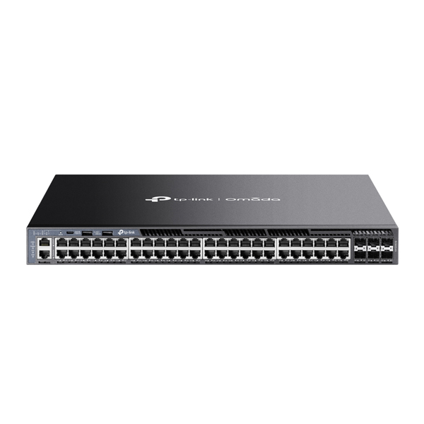 Omada ギガビットポート×48 10G SFP+スロット×6 スタッカブルL3マネージスイッチ