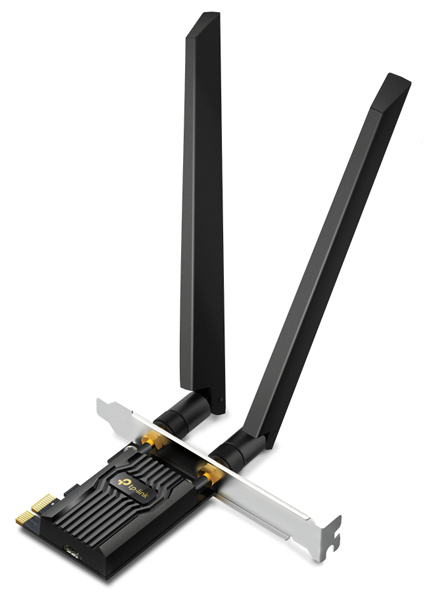 AXE5400 Wi-Fi 6E Bluetooth 5.3 PCIeアダプター