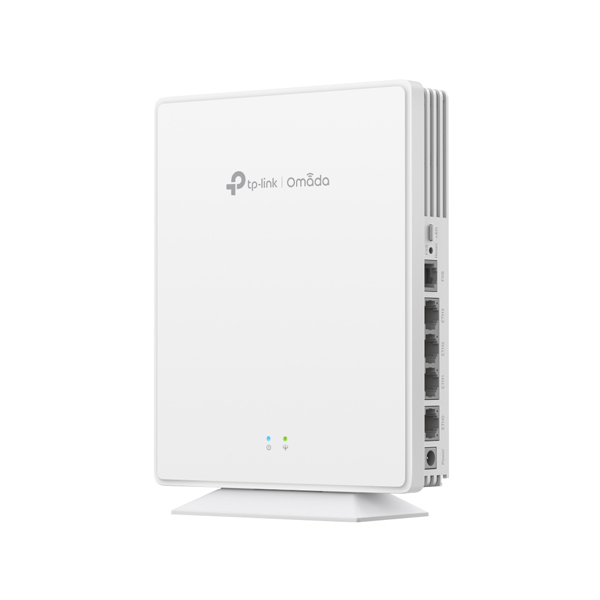 Omada AX1800 Wi-Fi 6 縦置き 壁面取り付け対応GPONアクセスポイント