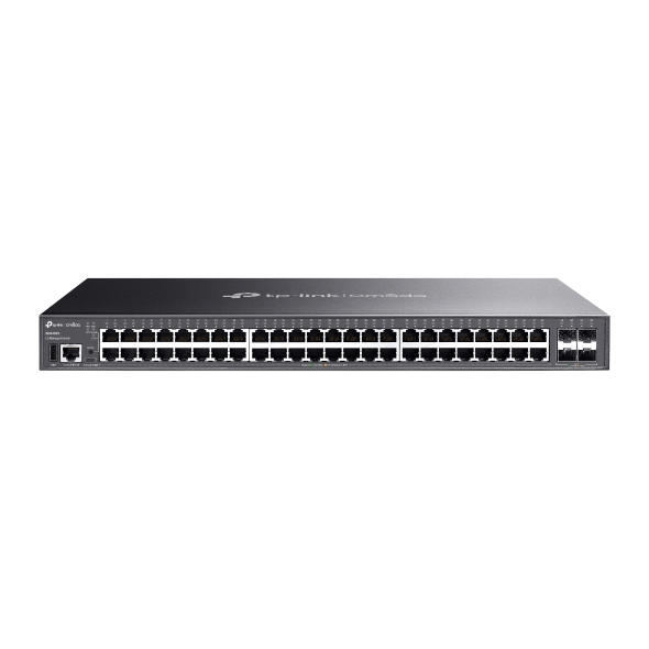 Omada ギガビットポート×48 スタッカブル ライトL3マネージスイッチ（10Gスロット×4搭載）