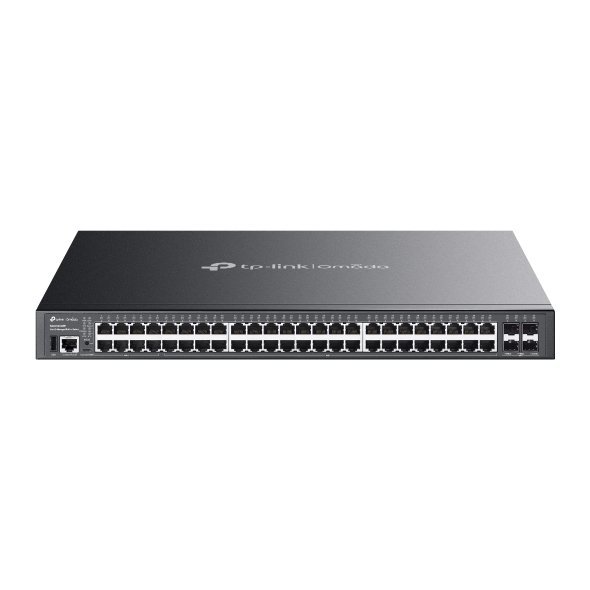 Omada ギガビットポート×48 スタッカブル ライトL3マネージPoE++スイッチ（10Gスロット×4搭載）