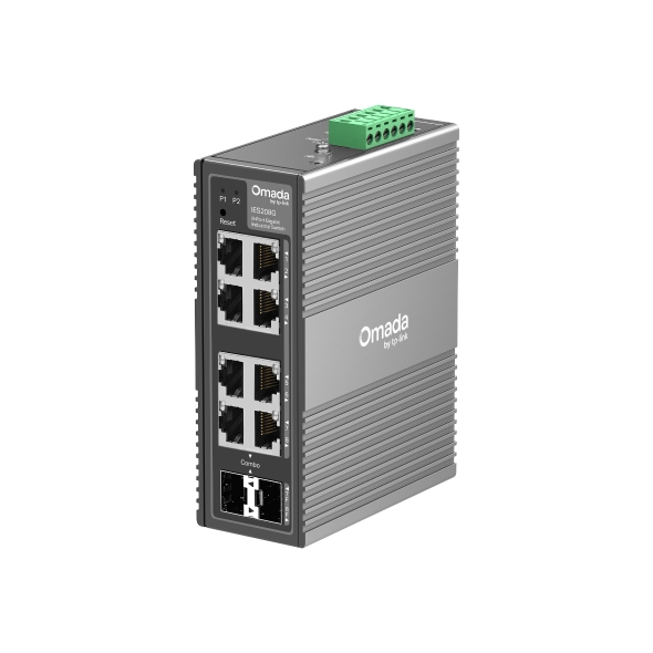 Omada ギガビットポート×8 産業用イージーマネージスイッチ