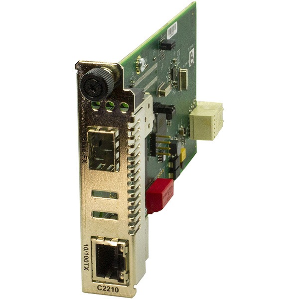 SFP空きスロット/10/100Base-TX(RJ-45)/100BaseSFP