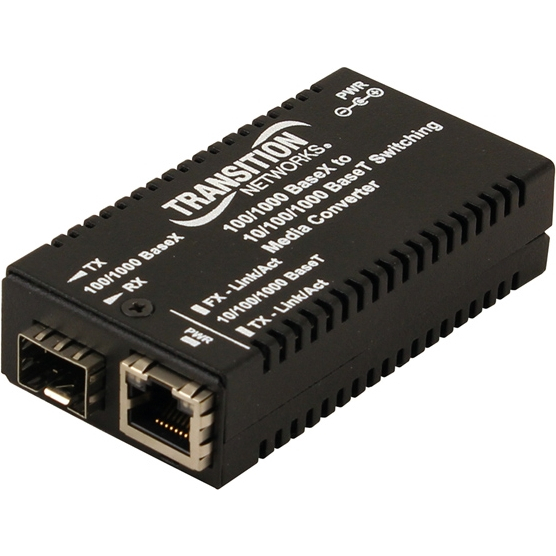 10/100/1000Base-T/SFP 空きスロット/SC/SM/1310nm/10km