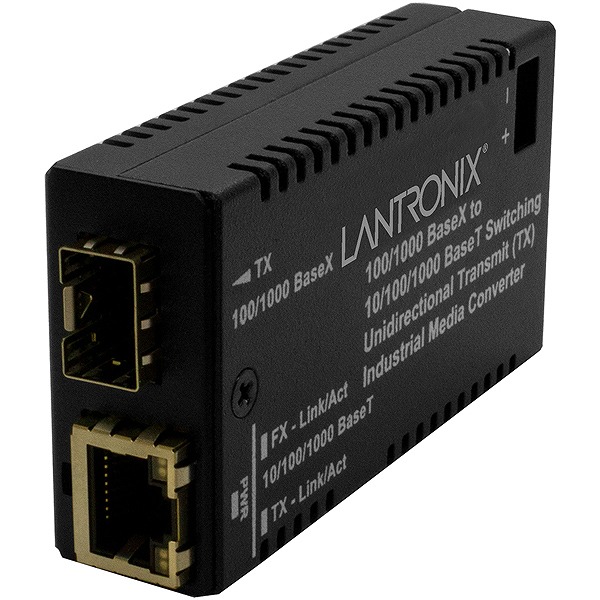単方向 Mini 10/100/1000Base-T (RJ-45) to 100/1000Base-X SFP(空き) 送信側