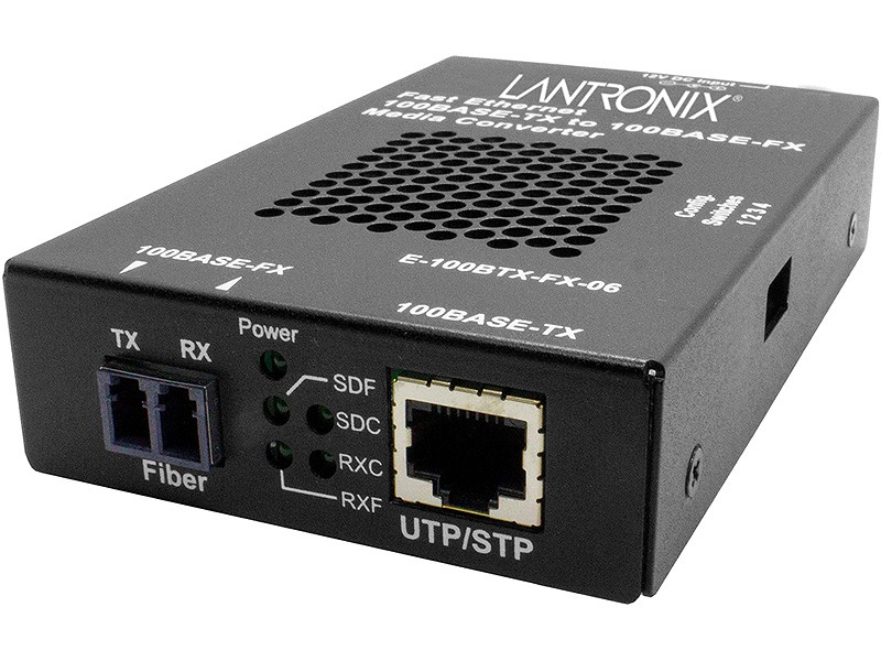 100Base-TX(RJ-45)/100Base-FX/LC/SMF/1310nm/20km