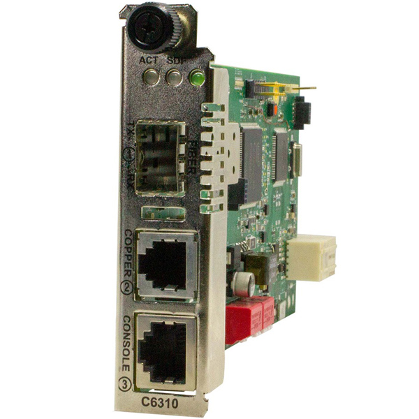 カード メディアコンバータ ツイストペア RJ11 5km/SFP スロット(空き)