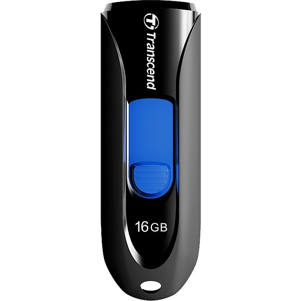 USBメモリー USB3.1(Gen1)/USB3.0対応 スライド式 16GB ブラック