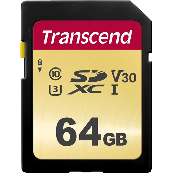 SDXCカード Class10 UHS-I U3 V30 MLC搭載 64GB