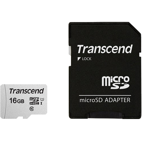 microSDHCカード Class10 UHS-I U1 16GB (SDカード変換アダプタ付き)