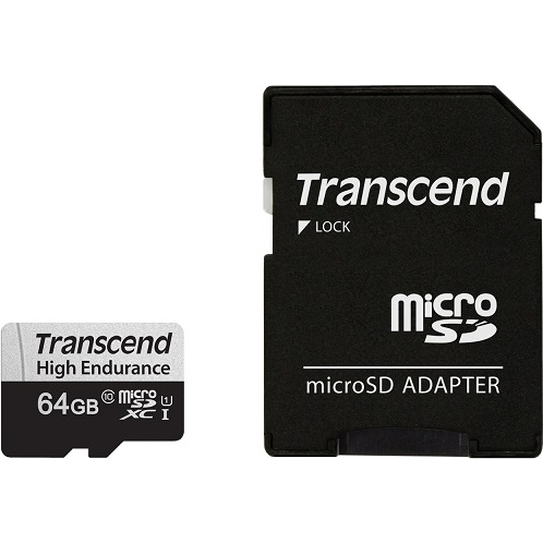 高耐久 microSDXC Class10 UHS-I U1 64GB (SDカード変換アダプタ付き)