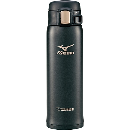 ワンタッチオープンマグボトル【MIZUNO】 0.48L ブラック