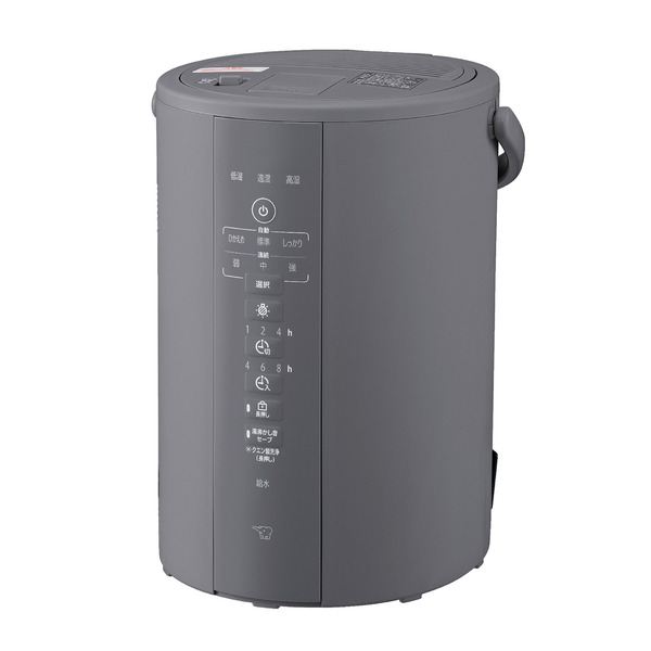 スチーム式加湿器 3.0L グレー 350ml/h