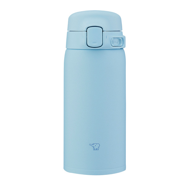 ステンレスマグ パウダーブルー ワンタッチ 360ml シームレスせん