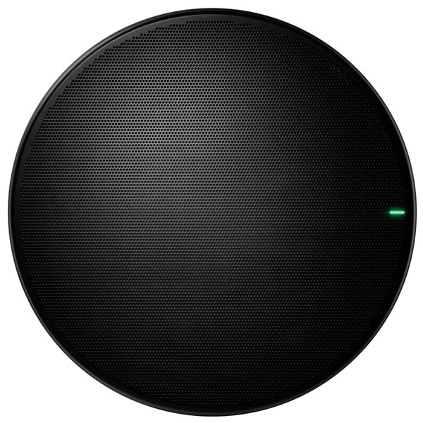 シーリングアレイマイクロホン、ラウンド型、ブラック